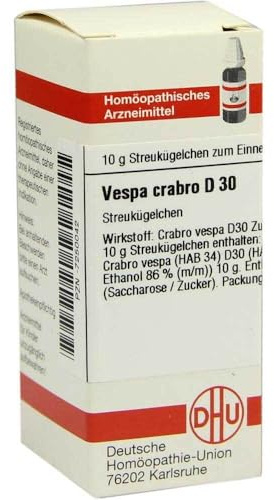 VESPA CRABRO D 30 Globuli 10 g