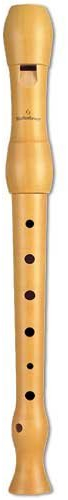 Mollenhauer 1003 Student Sopran-Blockflöte Deutsch Einfachloch Birnbaum hell Natur-Holz - Schulblockflöte by Mollenhauer