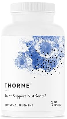 THORNE - Joint Support Nutrients - Formulated with Glucosamine, MSM, Curcumin, Bromelain, Boswellia & Potassium for Joint Support* - Third-Party Certified - Gluten, Dairy & Soy-Free - 240 Capsules