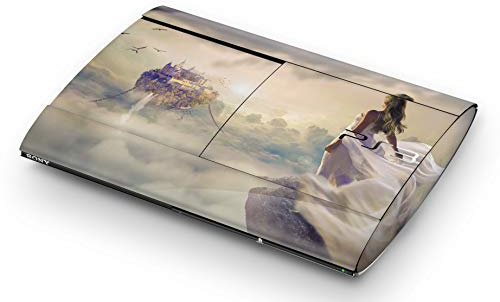 Skins4u Aufkleber Design Schutzfolie Vinyl Skin kompatibel mit Sony PS3 PlayStation 3 Super Slim Fantasy