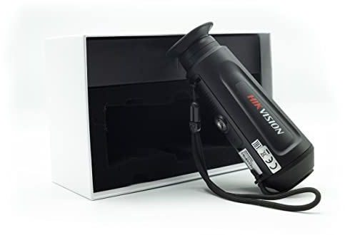 HIK VISION - Thermal Vision Monocular - Detection Range: 219 m - Infrared Sensor Resolution 160 x 120 Pixels - LCOS Monitor 720 x 540 Pixels - Up to 10 Hours Battery Life - HIKVISION Lynx LC06