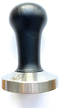 VIA Crema Tamper Made IN Italy by Motta (58.5 mm, Black)