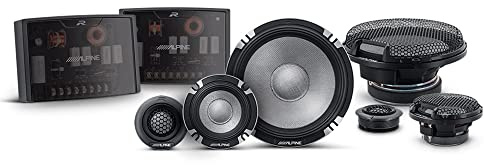 Alpine R Series R2 S653 Component 3 Way Speakers System 100W R Hi Res Audio