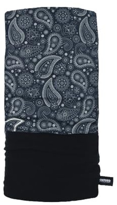 Oxford Multifunktionstuch MC Paisley Navy, Multifunktionstuch Snug 100% Polyester Mikrofaser