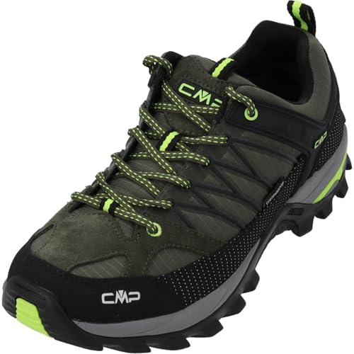 CMP Rigel Low Trekking Shoe Wp Herren Trekking- & Wanderhalbschuhe, Jungle Yellow Fluo, 10.5