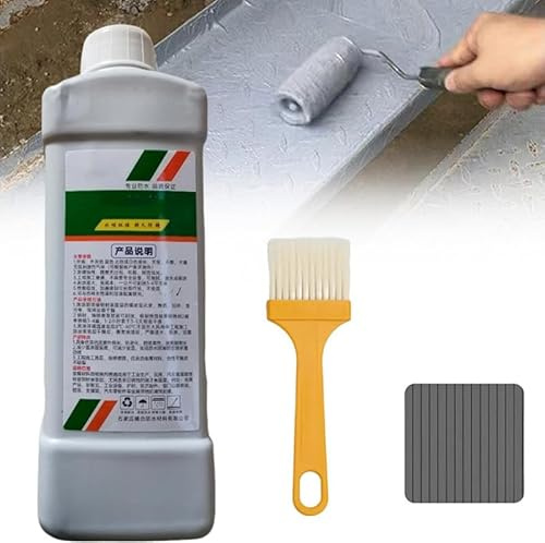 Hikaka Agent d'élimination et de Conversion de Rouille, convertisseur de Rouille Polyvalent pour Le métal, apprêt de Conversion de Rouille, Peinture métallique antirouille à Base d'eau (Gris)
