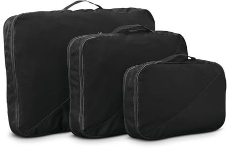 Samsonite Cubos de embalaje de compresión, negro, negro, cubos de embalaje de compresión Samsonite