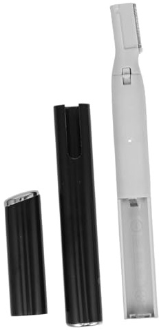 SAFIGLE Tondeuse à Sourcils Électrique Microblading Retrait Précis des Poils du Visage Portable Légère en Aluminium et Abs Peigne pour Femmes