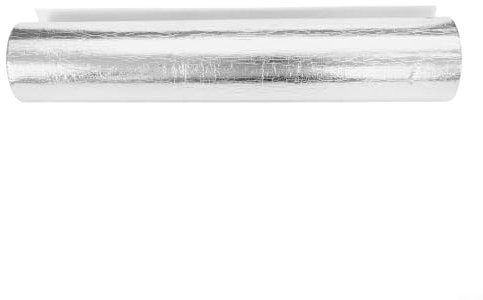 Niceminiwall Rouleau de papier peint autocollant imperméable et insonorisant, 50 x 300 cm, matériau XPE isolant, décoration d'intérieur, autocollants muraux anti-moisissure, papier peint (blanc)