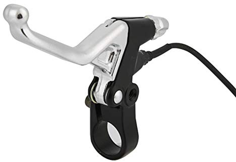 Keenso 1 par de Manetas de Freno, Palaca de Freno Impermeable, Aleación de Aluminio para Patinete Eléctrico, Bicicleta Eléctrica