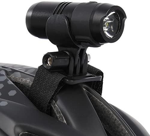 Oxford Ultratorch Lampe de Casque Hi-Light Phare de vélo (Avant et arrière combinés) Unisexe, Noir, 50 Lumen Front. 15 Lumen Rear