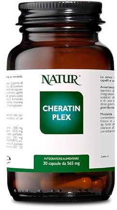Cheratin Plex - Supporto Unghie Capelli Ossa e Denti - 30 cps Natur