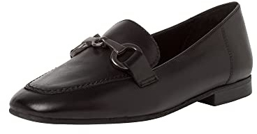 Tamaris Femme 1-1-24222-20 Mocassin, Cuir Noir, 38 EU