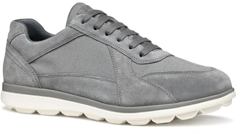 Geox Homme U SPHERICA EC12 A Tissu Oxford, Dark Grey, 45 EU