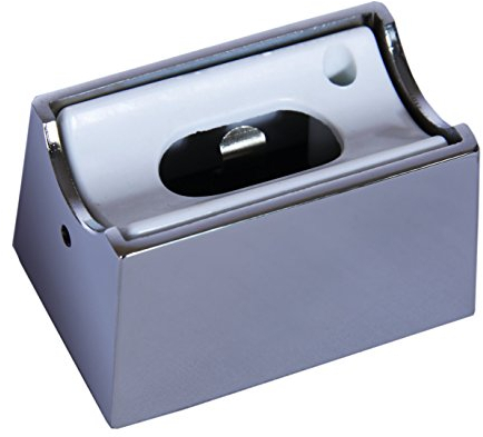 Fassung S14d Linienlampe für Osram Linestra Ralina ein Sockel aus Metall - Farbe Chrom - hochwertig für Wandleuchte und Spiegelleuchte