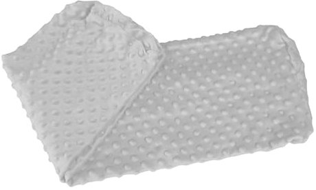 Bezug für Bettkantenschutz für Kinderbetten 90 cm - Schutz für Bettrahmen Baby Bett rausfallschutz boxspringbett bettgitter Kantenschutz Kinder Babybett Hellgrau