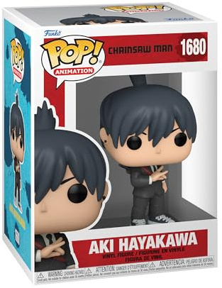 Funko Pop! Animation: CSM - Aki Hayakawa - Chainsaw Man - Collectable Vinyl Figure - Gift Idea - Official Merchandise - Toys for Kids & Adults - Anime Fans - Model Figure for Collectors and Display