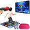 Damcoola TV Retro Spielkonsole mit 100+ Spielen, Videospielsystem für Kinder & Erwachsene mit AR Gun Game Toy, 200+ Dance Mat Songs, TV Plug& Play,2.4G Game Controllers Spielzeuggeschenk für Jungen