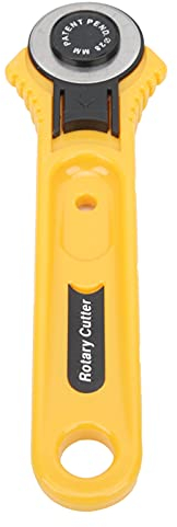 ViaGasaFamido Cortador Rotatorio Patch-Work Herramienta de Corte Profesional Para Tela, Cuero, Papel Y Fieltro con Hoja Redonda de 28Mm | Cuchillo Utilitario Para Manualidades Y Costura