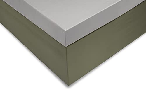 Zohome Spannbettlaken Uni - Bettbezug - Matratzen - Schlafen - 100% Baumwollsatin - 140x200cm