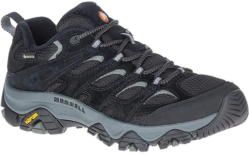 Merrell Women's Moab 3 GTX Waterproof Walking Shoe, Black, 5 UK