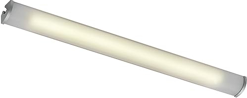 L&S LED Unterbauleuchte Mini-Corner 900mm - mit homogener Lichtabstrahlung - Küchenunterbauleuchte neutralweiß, Aluminium/Kunststoff hellgrau 12V/DC