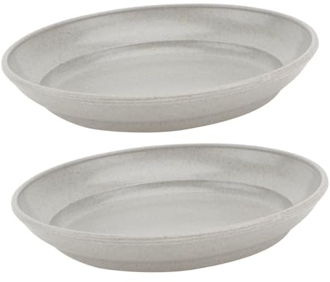 Generisch pflanzenständer2 Stück Blumentopf-Tablett, Terrakotta-Pflanztopf-Untersetzer, kleine Blumentöpfe, Innen-Blumentopf-Basis, Blumentopf-Untersetzer, Pflanzentöpfe, Zimmer-Pflanzgefäß