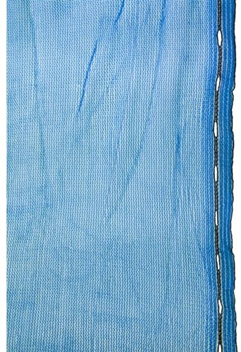 GeZu Impex® Filet de Protection Bleu 2.57 x 10 m pour échafaudages et façades Chantier Pare gravats