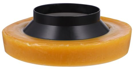 Alipis Joint D'étanchéité pour Wc en Cire Khaki, Anneau de Bride Épais Étanchéité, Design Simple et Protection les Fuites et Odeurs