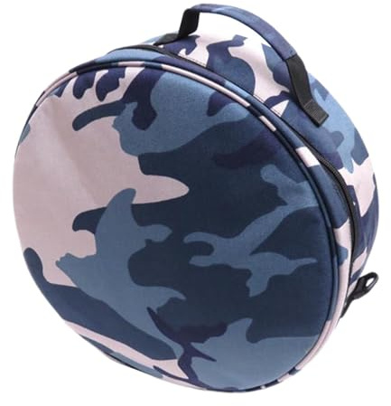 TUXCAXI Bolsa para regulador de Buceo con Cremallera, práctica y Redonda, de Nailon de Primera Calidad, Ideal para Guardar el regulador. Bolsa para Equipo de, Azul Mar, 35 x 11 cm