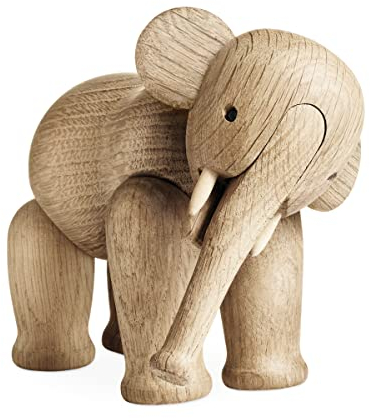 Kay Bojesen Elefant klein Figuren 13 cm Holzfiguren Weihnachtsdekoration, Holz