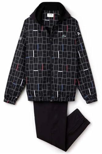 TUTA DA GINNASTICA LACOSTE WH3328-HY3 NERO