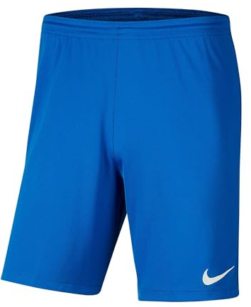 Nike Unisex Kinder Y Nk Df Park Iii Nb K Shorts, Royal Blue/White, 7 Jahre EU