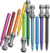 IQ LEGO Schreibwaren Star Wars Lichtschwert Gel-Kugelschreiber 10er-Pack - mehrfarbige Cap-Off Edition