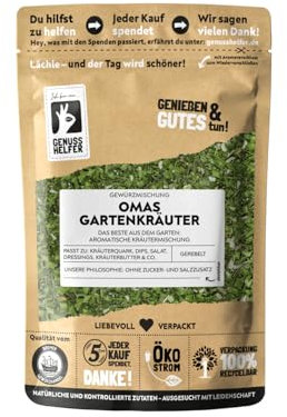 Bremer Gewürzhandel Omas Gartenkräuter Gewürzmischung, getrocknete Kräuter für Dressings & Dips, 45g
