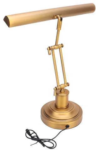 Plyisty Lampe de Piano pour Piano Droit, Lampe de Table LED 12 W avec luminosité Réglable de 3000 K à 6000 K, Lampe de Pupitre pour Piano, Bureau à Domicile (Prise UE)