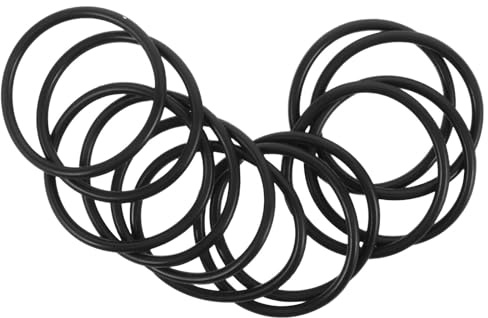 Toddmomy 12 Anillos de Goma para Suspensión de Micrófono de Condensador, Banda Elástica Antivibración, Accesorios Antirruido para Soporte de Micrófono, Compatibles Grabación en Estudio