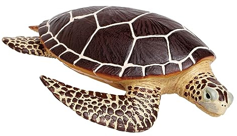 Safari Ltd. Sea Turtle Figurine - Detailed 8.25 Plastic Model Figure - Fun Educational Play Toy for Boys, Girls & Kids Ages 18 Months+