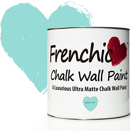 Frenchic Beach Hut Chalk Wall Paint, For Interior Walls & Ceilings, Ultra Matte, Washable & Scrubbable (2.5L)