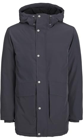 JACK & JONES Parka pour homme, Gris, M