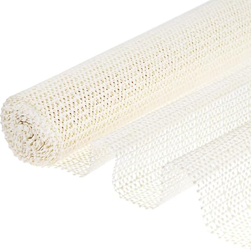 LUSEE Teppich Antirutschunterlage, 140x200cm Antirutschmatte für Teppich Teppichunterleger, PVC Schneidbar rutschfest Teppichstopper Anti Rutsch Teppichunterlage für Schubladen Regale Tablett