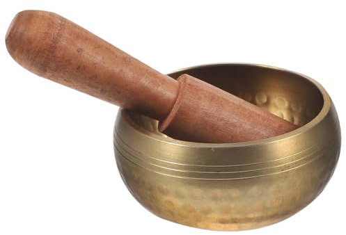 Cabilock Tazón De Golpeteo Manual Cuenco De Buda Cuenco Budista Tazón De Tazón De Fuente De Nepal Cuenco De Música De Buda Gong Tibetano Cuenco De Tibetano De Madera