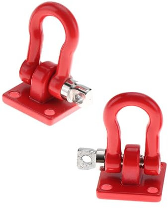 Grilletes, Grillete Suave 4PCS Grilletes de Captura de Bloqueo de Rescate Eslingas De Carga para Remolque para Coche Trepador de Escalada RC Ensamblar Piezas de Repuesto