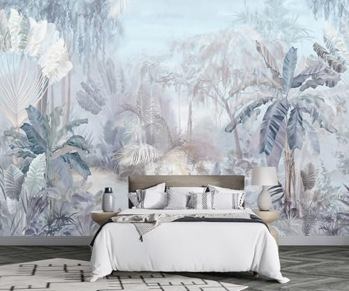 ZXCHEE Papier Peint Panoramique Abstrait Jungle Vintage Papier Peint Intissé 3D Tapisserie Peinture Murale Chambre Salon -FG001-350x250cm