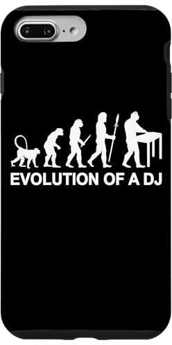 Evoluzione di un DJ - Divertente Disco Jockey Custodia per iPhone 7 Plus/8 Plus