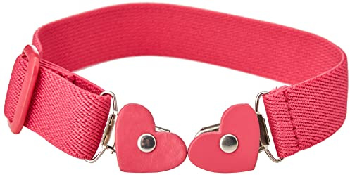 Playshoes Elastik-Gürtel Herz-clip Uni Unisex Kinder, Pink Herz,116-140