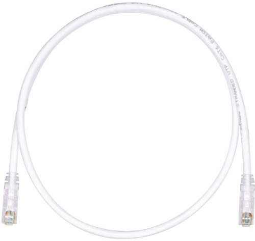 PANDUIT Copper Patch Cord, Category 6, off White UTP Cable, 5 Meters Cavo di Rete 5 m Bianco