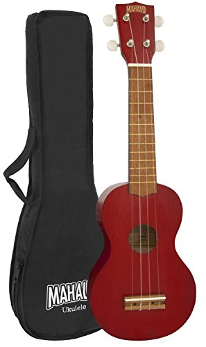 Mahalo 2500-RD Ukulele Soprano - rouge