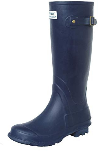 Hoggs Of Fife - Braemar Wellington / Rubber boot Navy 6 UK