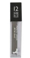 24 Leads 0.5mm HB Mechanical Pencil Leads Refill Quality Hi-Polymer Branded Leads in A Handy Dispenser 2 Packs of 12 Leads,12 in Each Tube Tube Black
